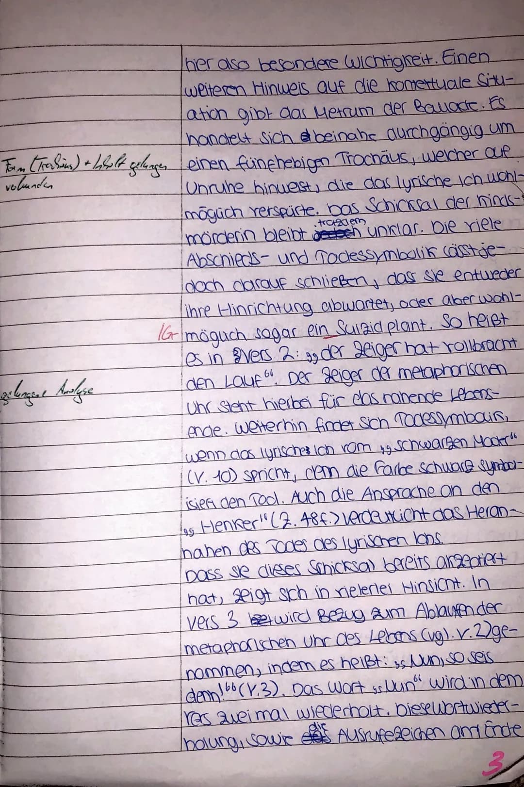 Schuljahr 21/22 3. Semester
Erhöhtes Niveau
AUFGABENSTELLUNG
1. In der Ballade spricht eine junge Kindsmörderin.
Schreibe eine Einleitung.
-