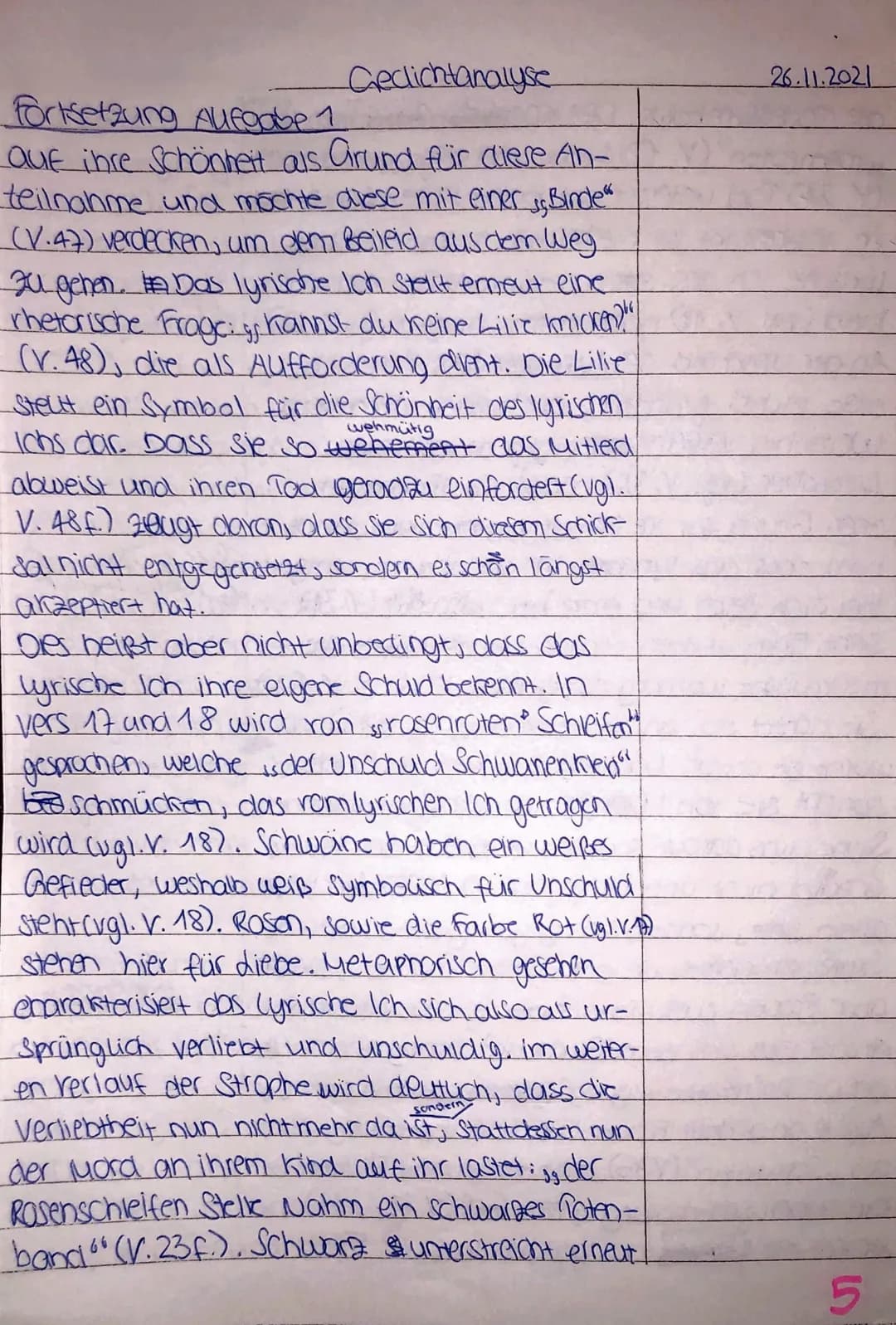 Schuljahr 21/22 3. Semester
Erhöhtes Niveau
AUFGABENSTELLUNG
1. In der Ballade spricht eine junge Kindsmörderin.
Schreibe eine Einleitung.
-
