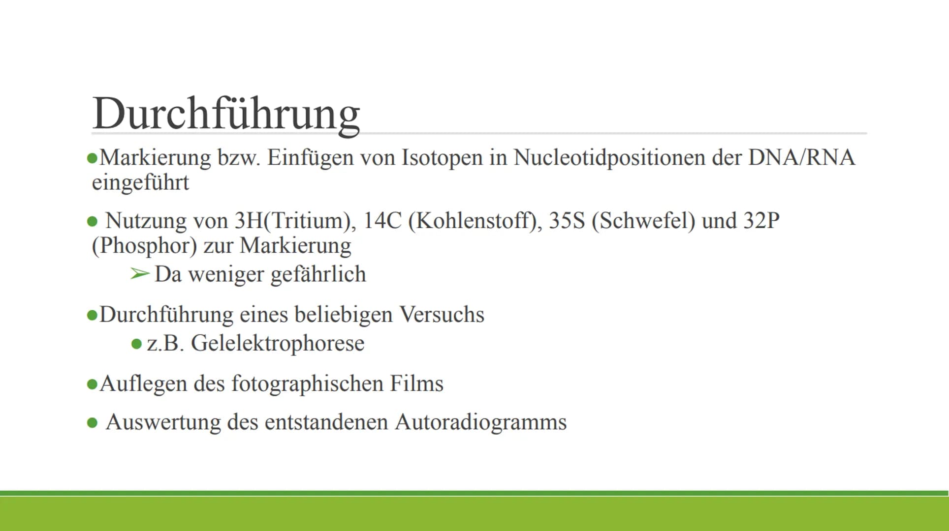 Autoradiographie Gliederung
Definition
Allgemeines
Durchführung
Anwendungsbereiche
Quellen Definition/ Allgemeines
• Von [griech. autos = se