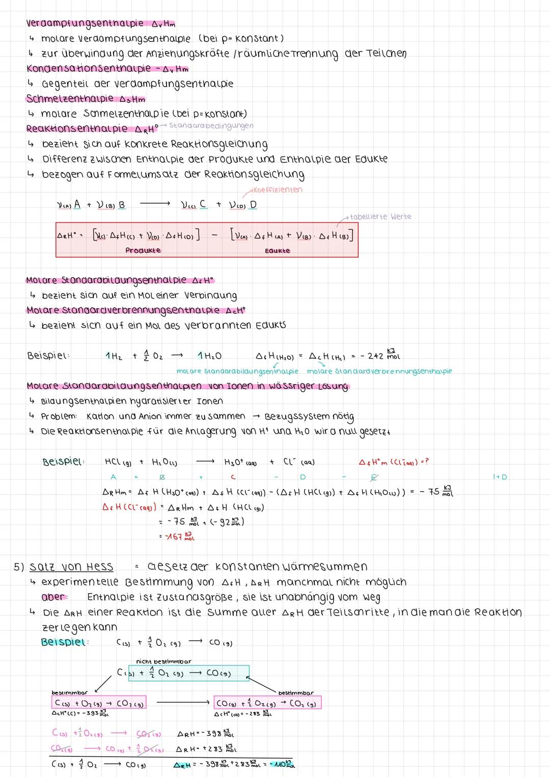 Zarannanfassung
1. Chemische Energetik
1) Chemische Systeme
4 Definition: system → begrenzter Abschnitt des Raums (Reagenzglas, Destillation