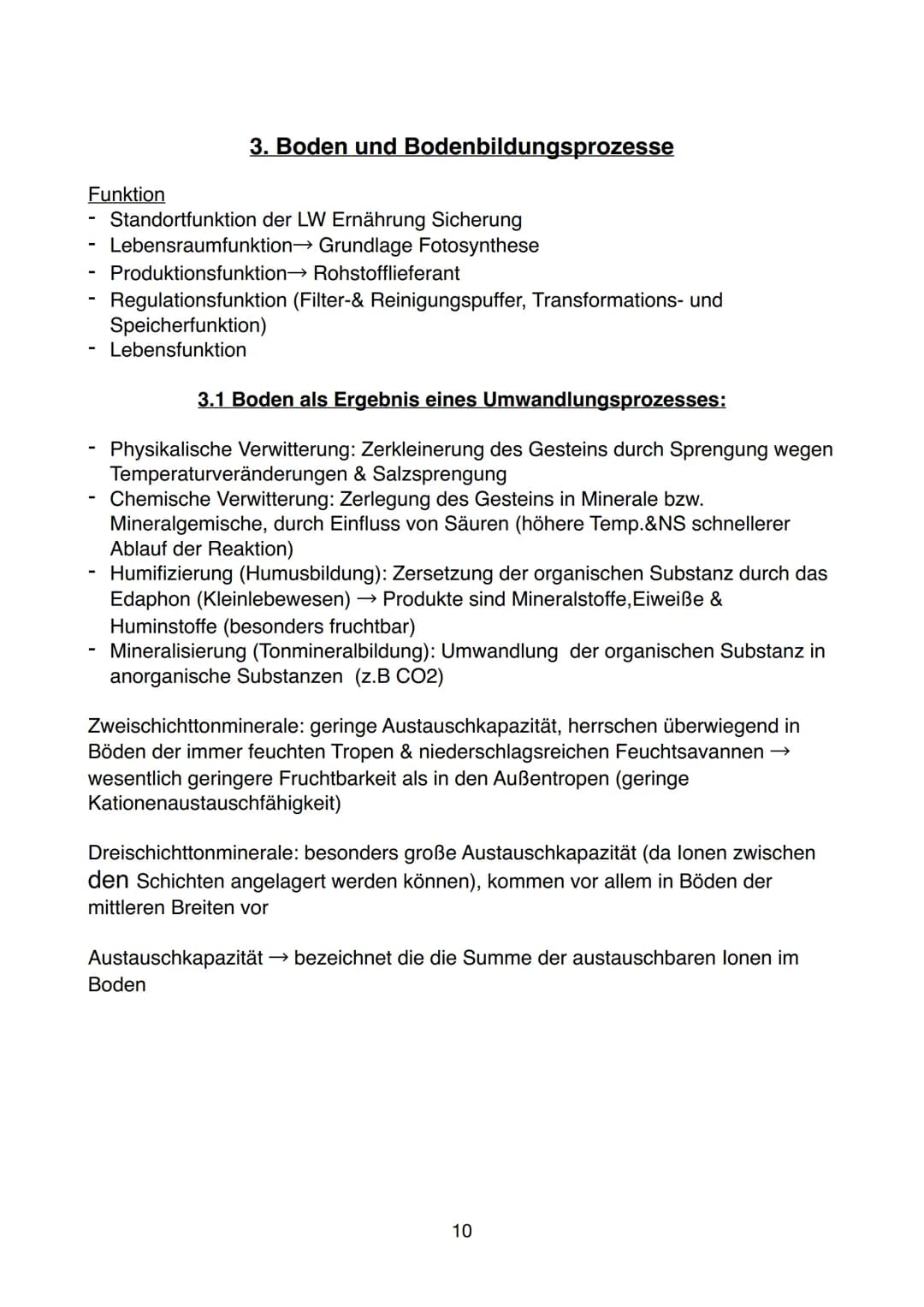 Einführung
1.Teilgebiete und Bedeutung der Geographie
Physische Geographie
,,Naturgeographie" → Klima, Vegetation
und Böden
Hydro- & Klimato