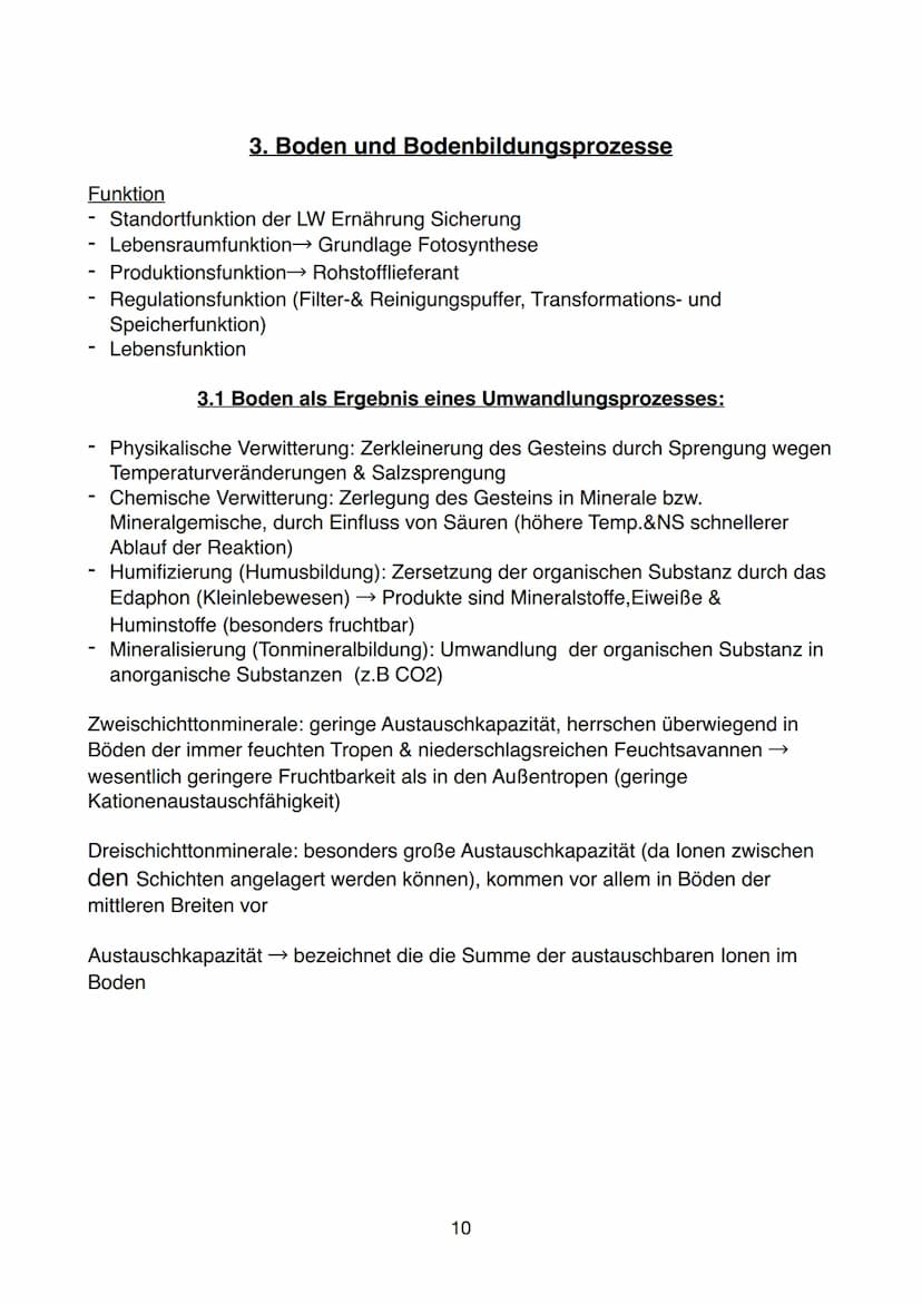 Einführung
1.Teilgebiete und Bedeutung der Geographie
Physische Geographie
,,Naturgeographie" → Klima, Vegetation
und Böden
Hydro- & Klimato