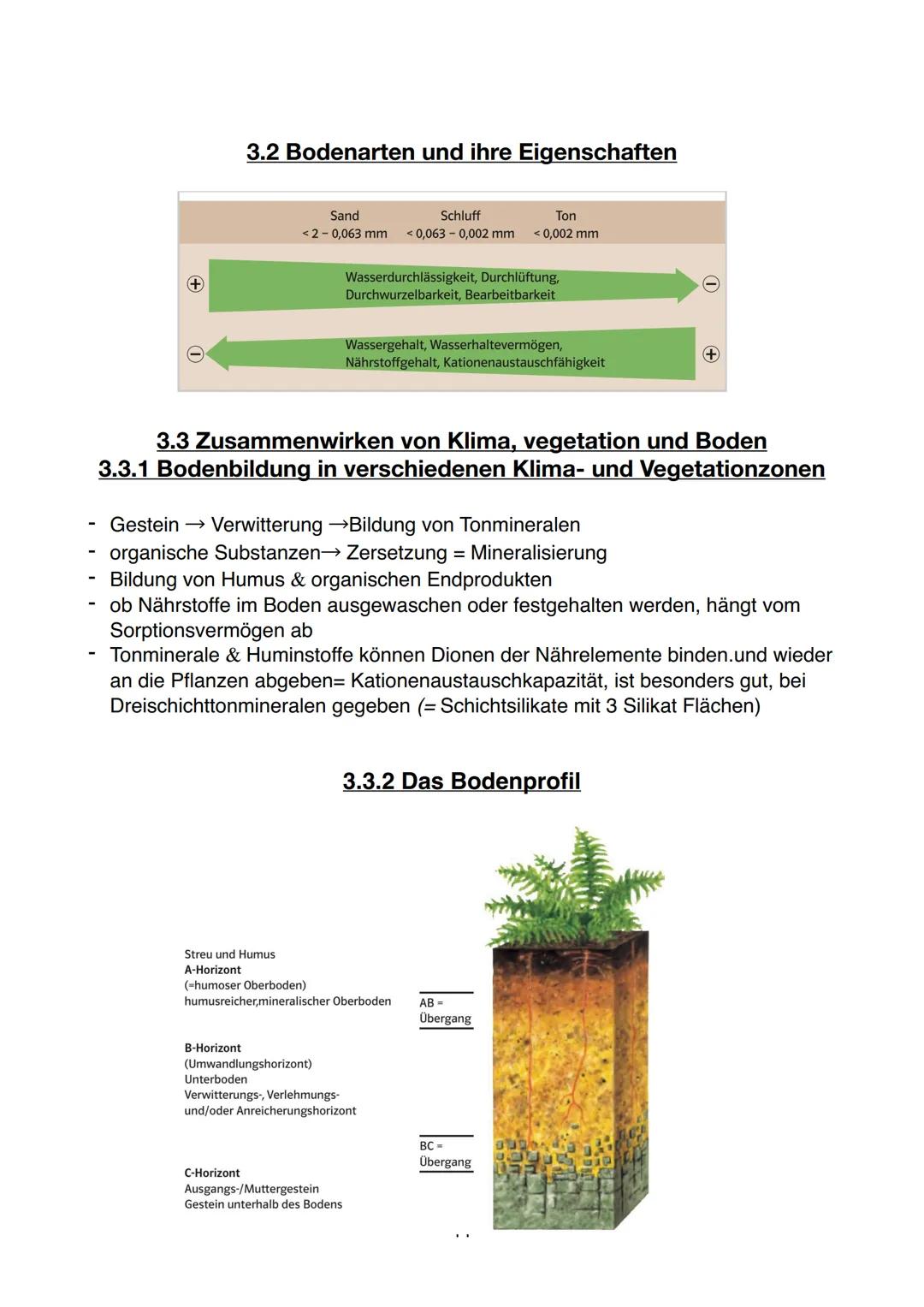 Einführung
1.Teilgebiete und Bedeutung der Geographie
Physische Geographie
,,Naturgeographie" → Klima, Vegetation
und Böden
Hydro- & Klimato