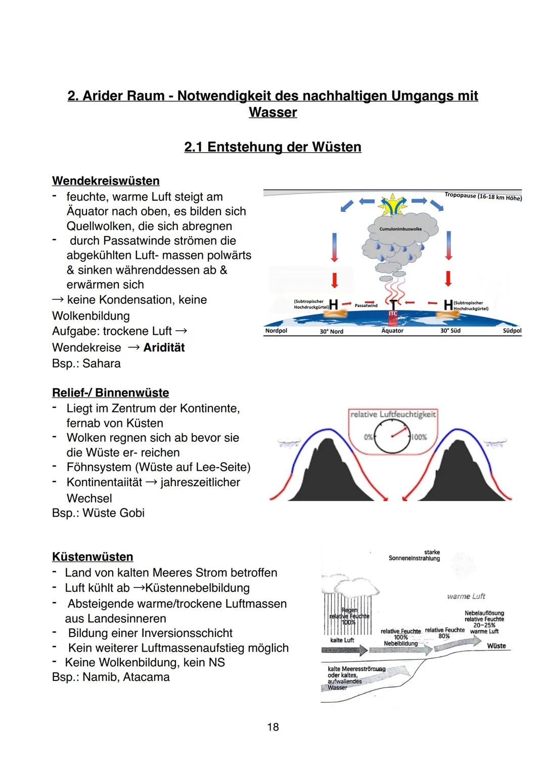 Einführung
1.Teilgebiete und Bedeutung der Geographie
Physische Geographie
,,Naturgeographie" → Klima, Vegetation
und Böden
Hydro- & Klimato