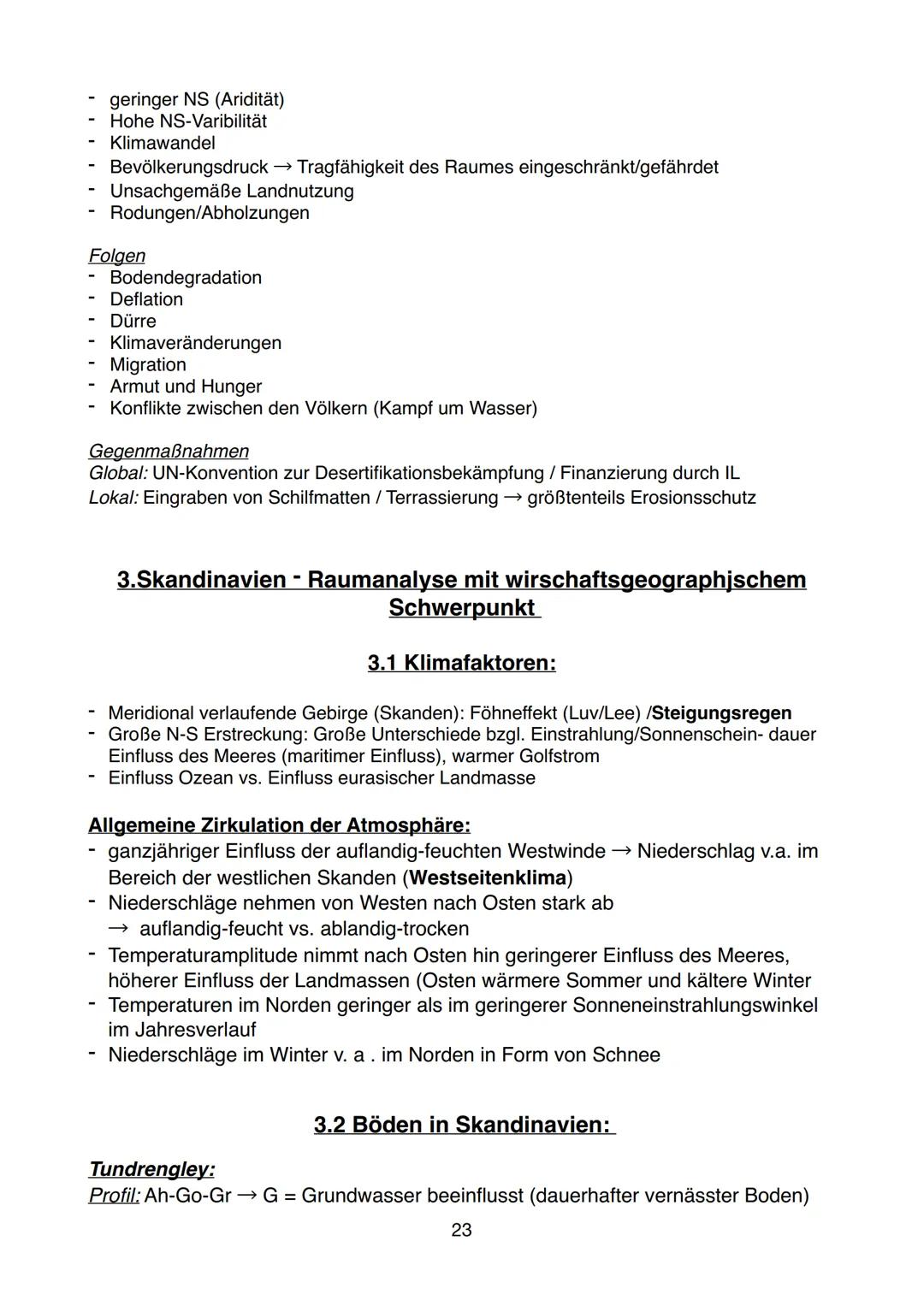 Einführung
1.Teilgebiete und Bedeutung der Geographie
Physische Geographie
,,Naturgeographie" → Klima, Vegetation
und Böden
Hydro- & Klimato