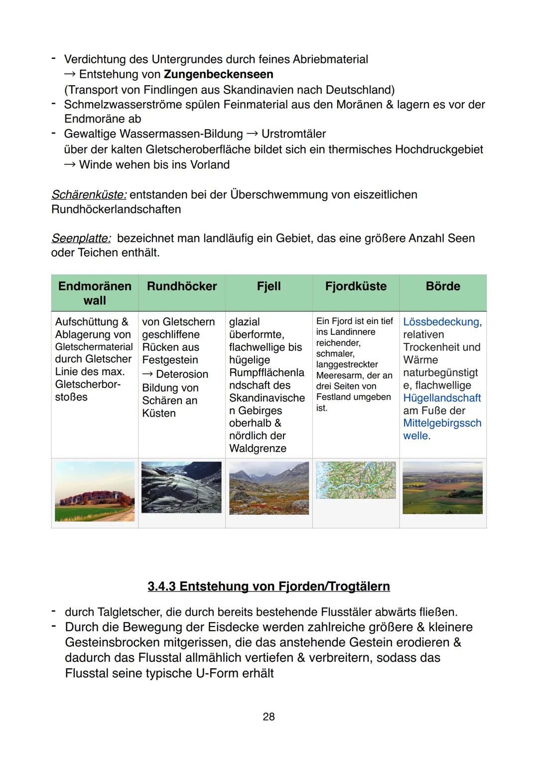 Einführung
1.Teilgebiete und Bedeutung der Geographie
Physische Geographie
,,Naturgeographie" → Klima, Vegetation
und Böden
Hydro- & Klimato