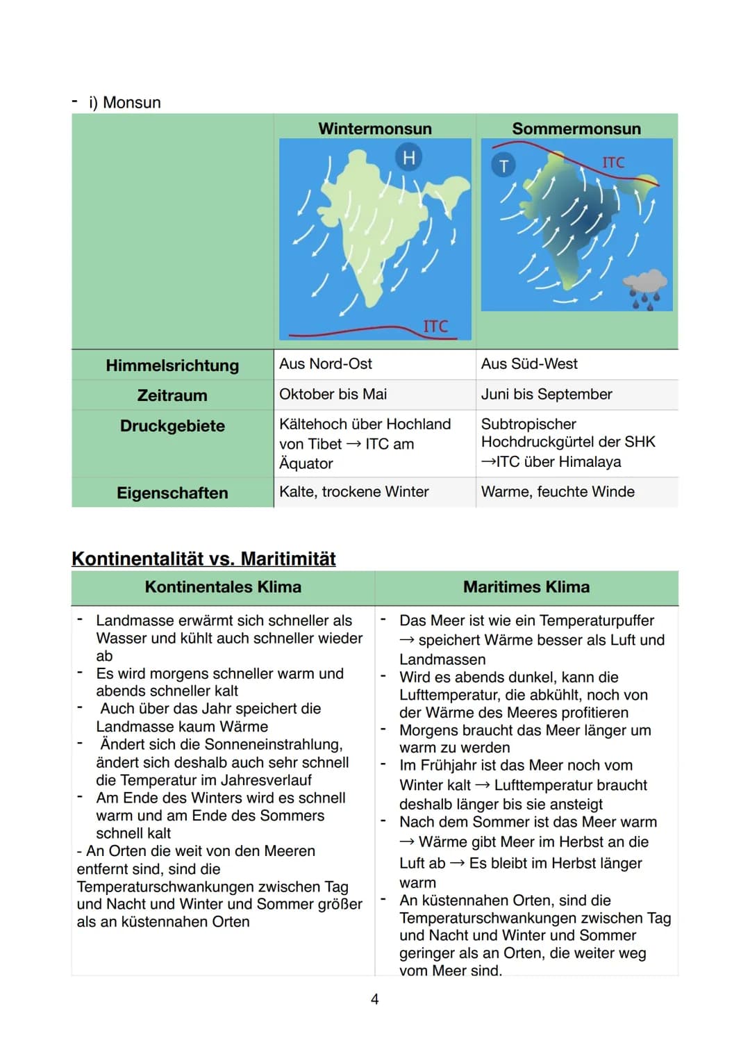 Einführung
1.Teilgebiete und Bedeutung der Geographie
Physische Geographie
,,Naturgeographie" → Klima, Vegetation
und Böden
Hydro- & Klimato