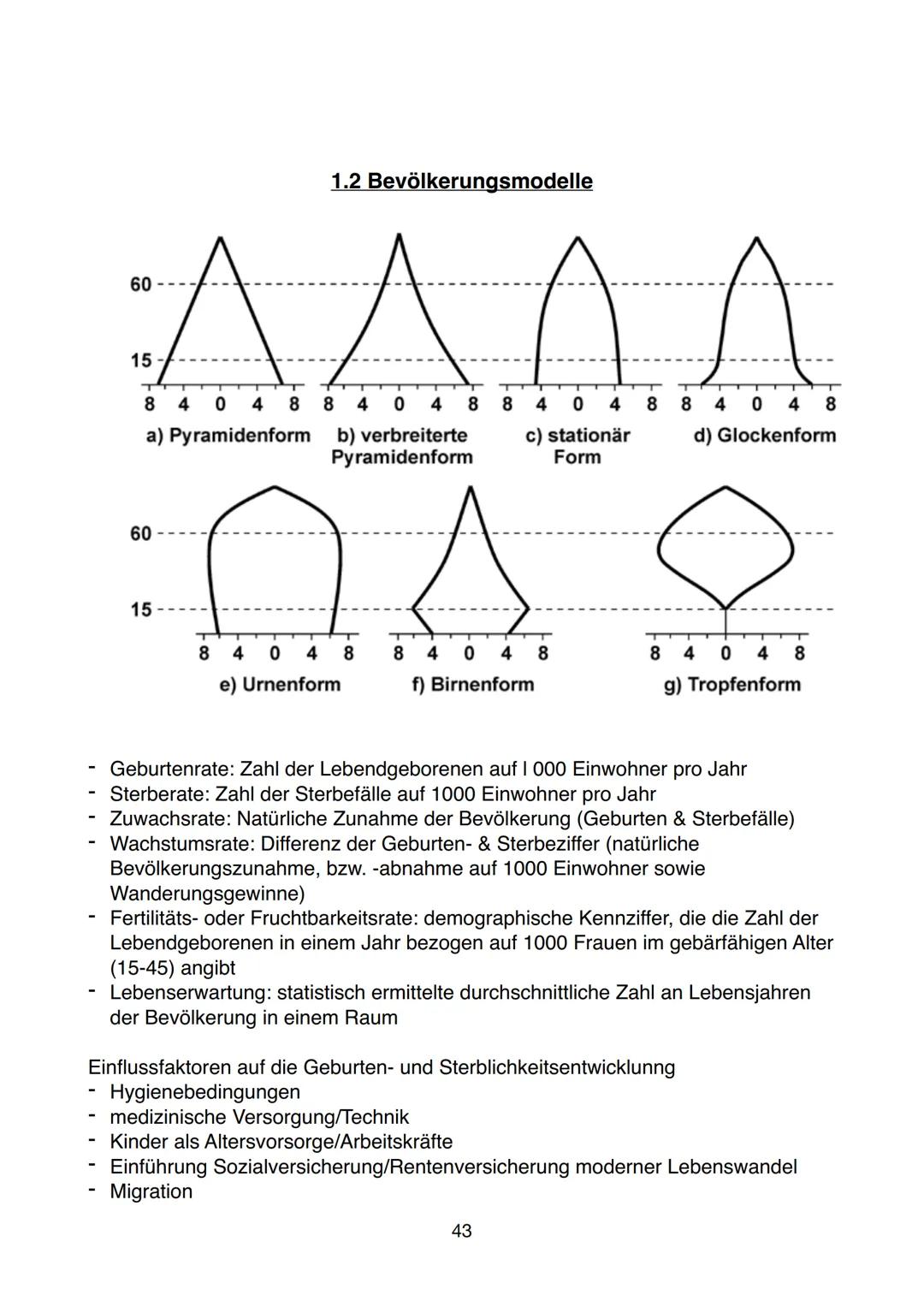 Einführung
1.Teilgebiete und Bedeutung der Geographie
Physische Geographie
,,Naturgeographie" → Klima, Vegetation
und Böden
Hydro- & Klimato