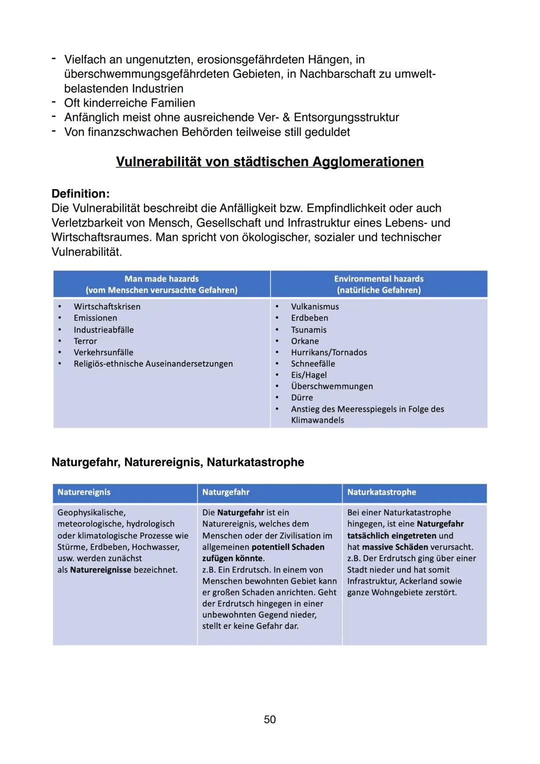 Einführung
1.Teilgebiete und Bedeutung der Geographie
Physische Geographie
,,Naturgeographie" → Klima, Vegetation
und Böden
Hydro- & Klimato