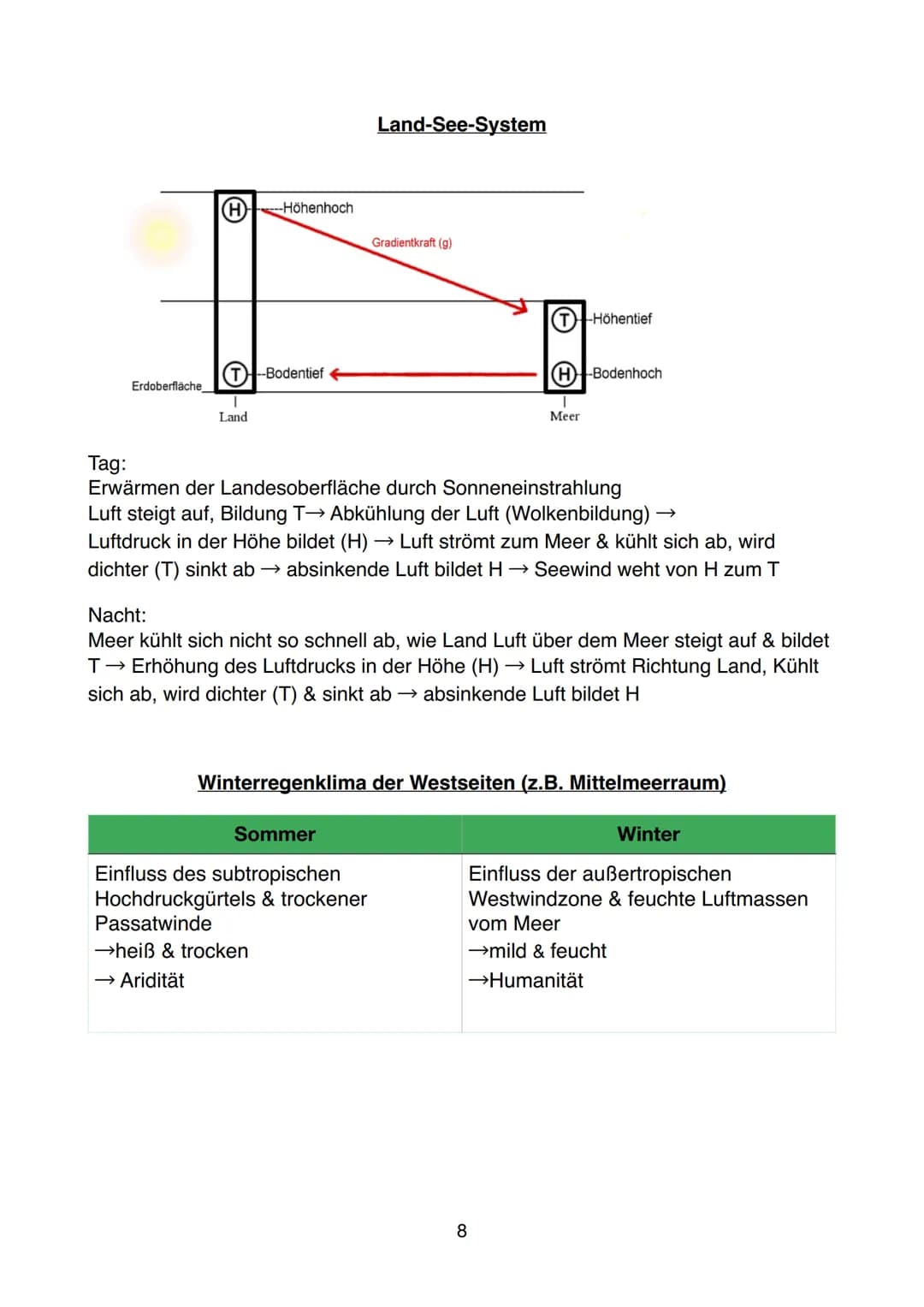 Einführung
1.Teilgebiete und Bedeutung der Geographie
Physische Geographie
,,Naturgeographie" → Klima, Vegetation
und Böden
Hydro- & Klimato