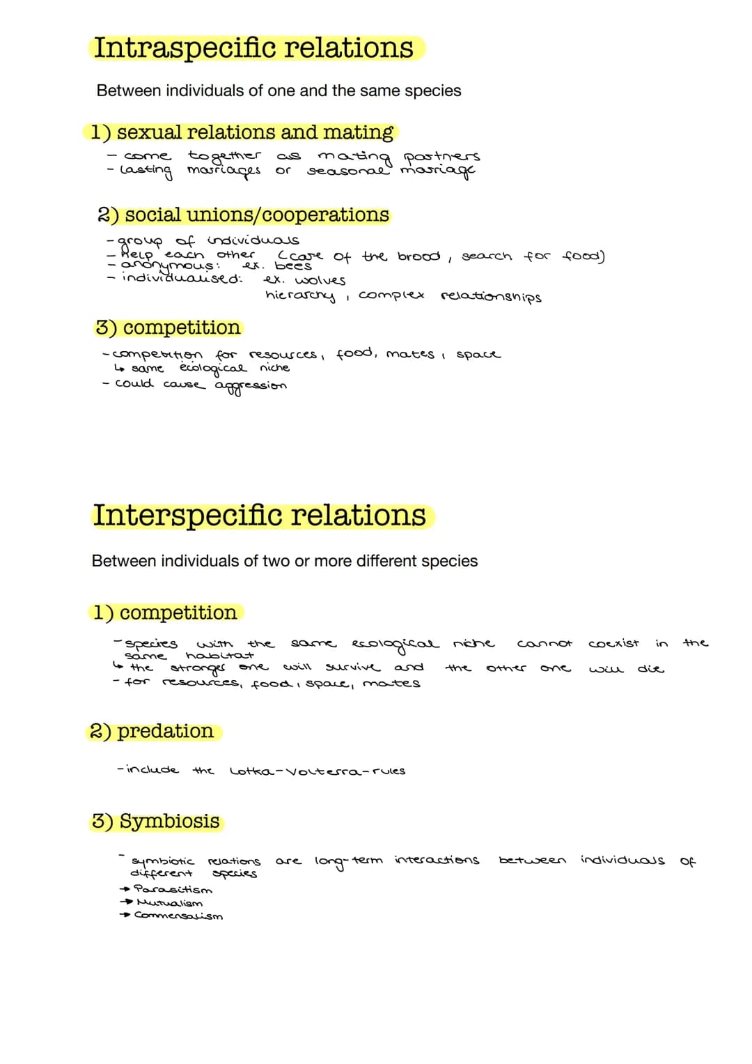 Ecology
Ecology is the story of the interrelationships between organisms and their living and
non-living environment
Ecological potency
The 