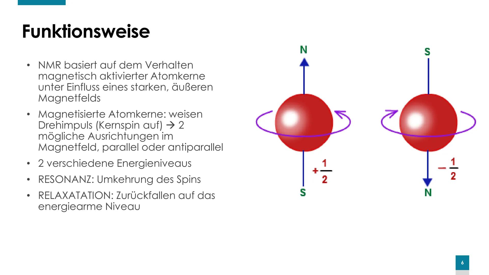 CHEMIE NMR-SPEKTROSKOPIE
Einstieg: Bild MRT/Kernspintomograph
Weiß jemand von Euch, was für ein Gerät das hier ist, oder lag
vielleicht soga