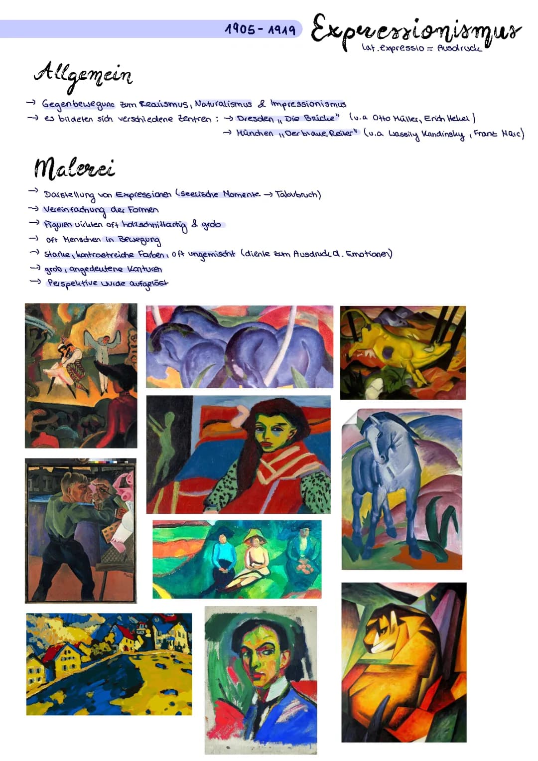 Expressionismus 