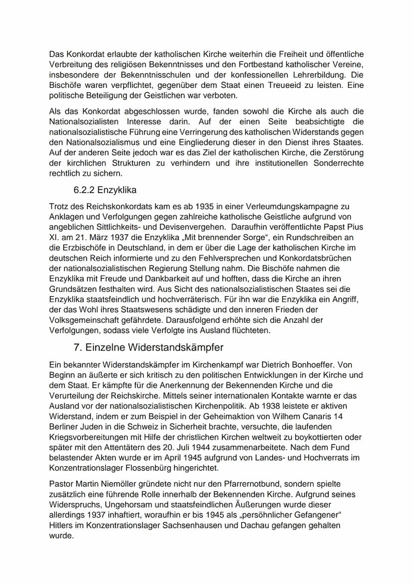 Der Kirchenkampf in den 1930er Jahren
Gliederung:
1. Einleitung
2. Definition
3. Historischer Hintergrund
4. Parteiprogramm der Nationalsozi