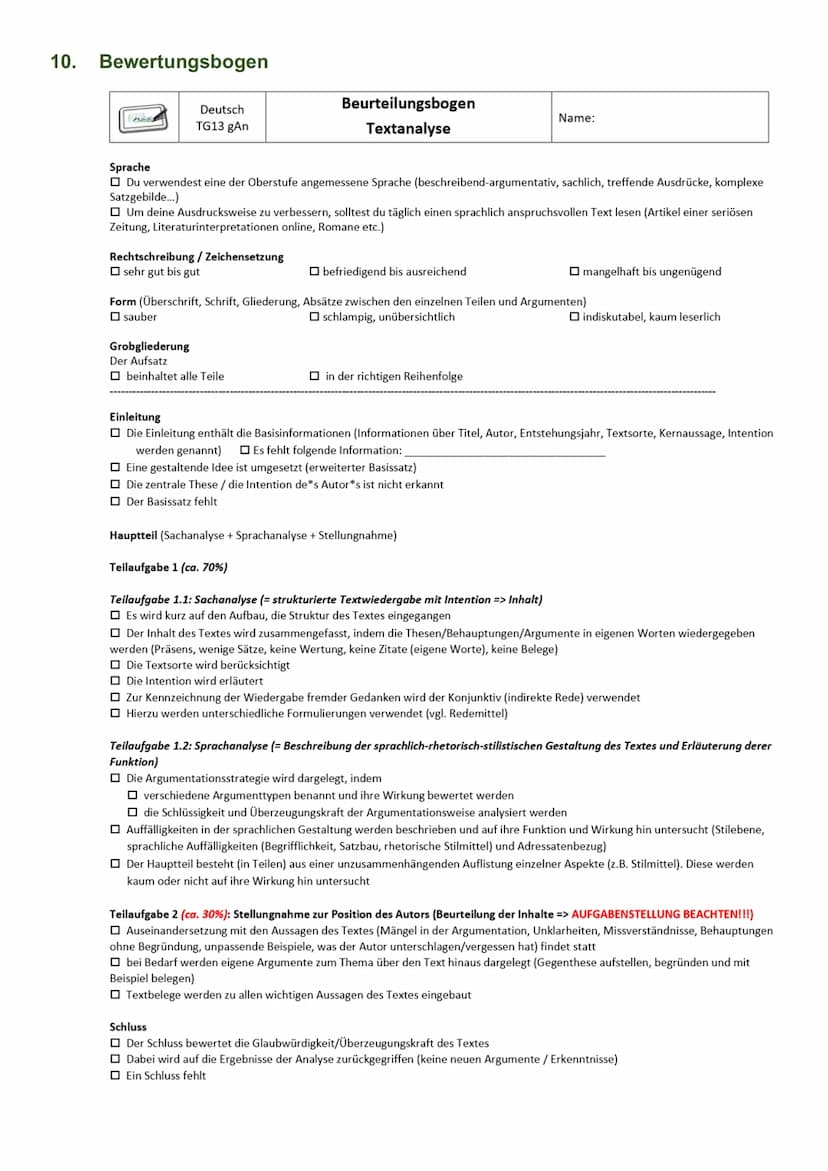 # Deutsch Abiturprüfung - Textanalyse

1. Einleitung
- Leser durch folgende Gestaltungsideen zum lesen anregen:
  → Beispielhafte Situation
