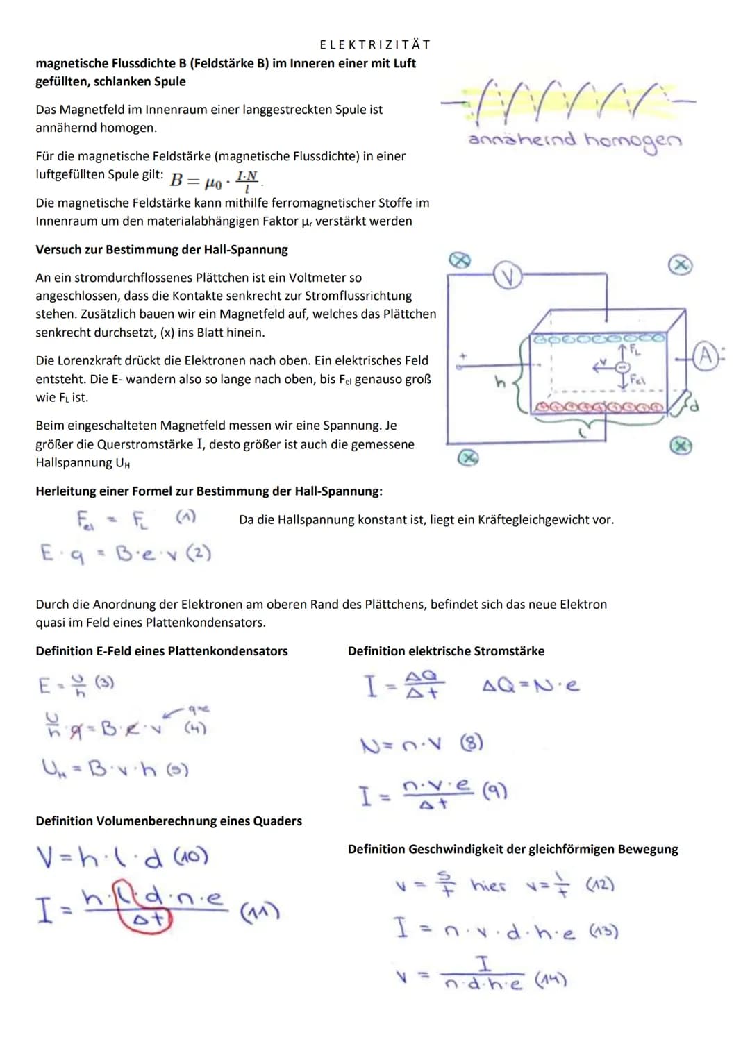 Physik
Abiturprüfung 2021
Am 11.05.2021
Elektrizität
beschreiben elektrische Felder durch ihre Kraftwirkungen auf
geladene Probekörper.
Einh