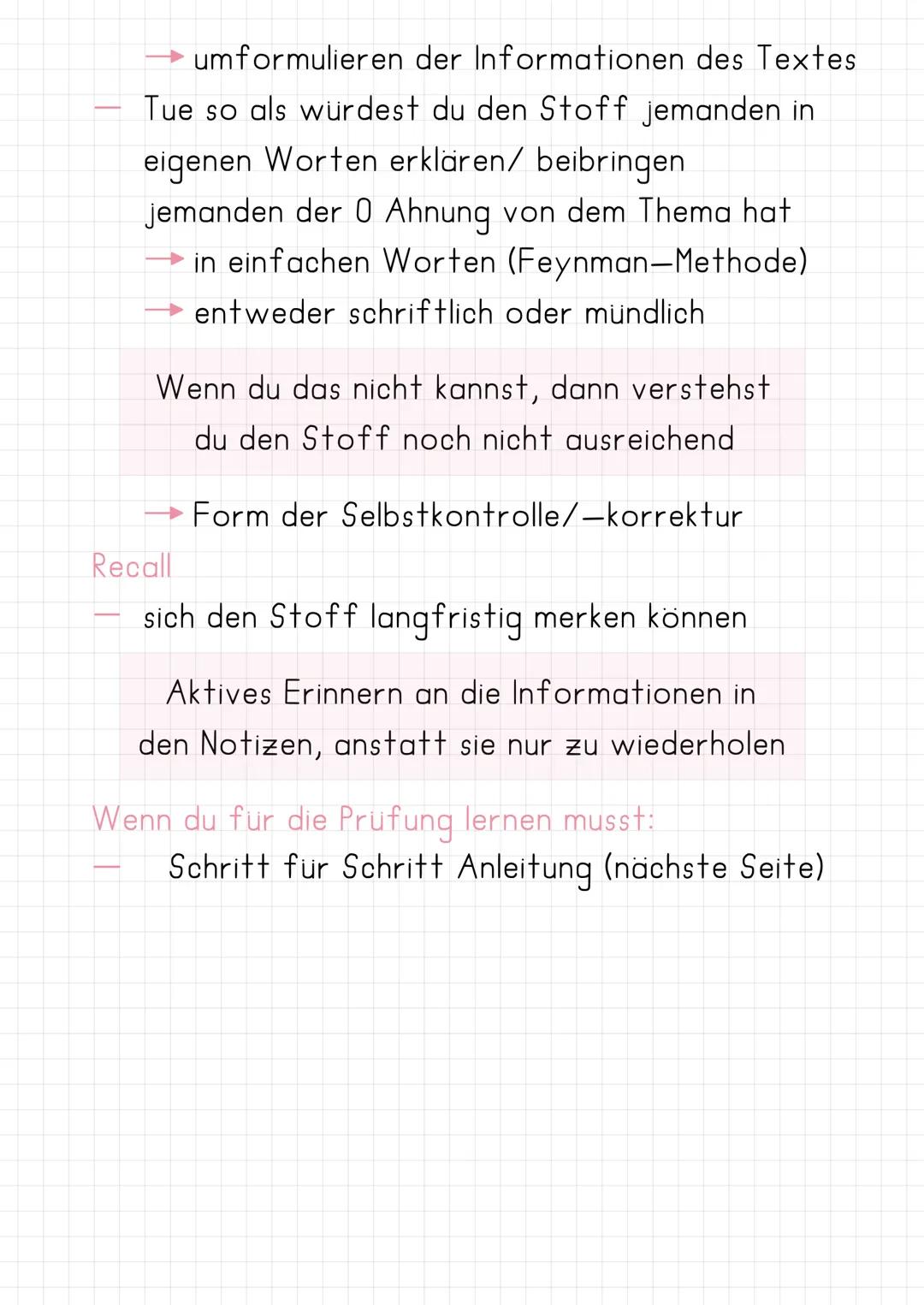 SQ3R-Methode
auch eine effektive Lernmethode (nächste Seiten)
SQ3R-Methode
ist eine Lesestrategie zum effektiven, aktiven.
oder verstehenden