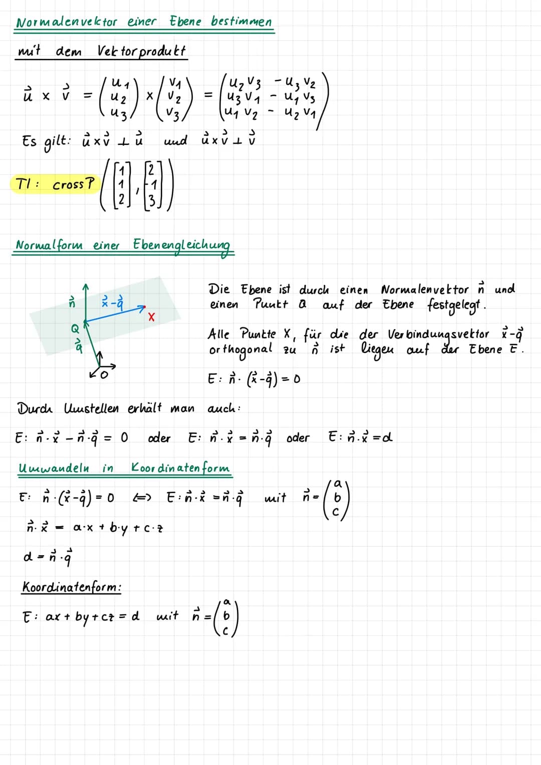 Koordinatensystem im Raum
.
X
4
Vektoren
2
.
2
1
Der Vektor
·P(-2/1/3)
1
3
-
> OP - ( ²3² )
=
Lineare Algebra
+
2
Verschiebungen im Raum
Mit