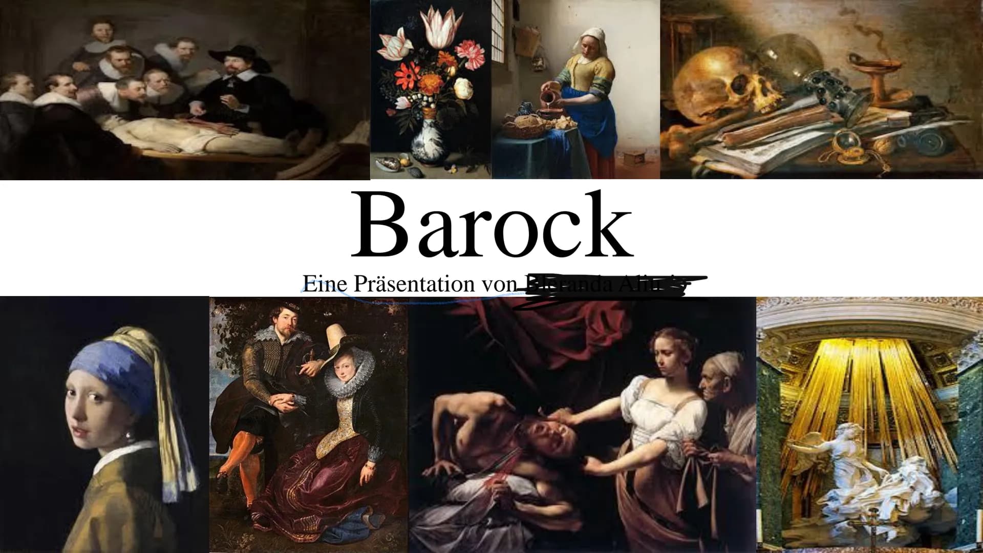 Barock
Eine Präsentation von Branda Afr
19 Gliederung
●
●
●
-
Definition der Renaissance und Allgemeines
Kennzeichen
Zeitraum
Verbreitung
Ge