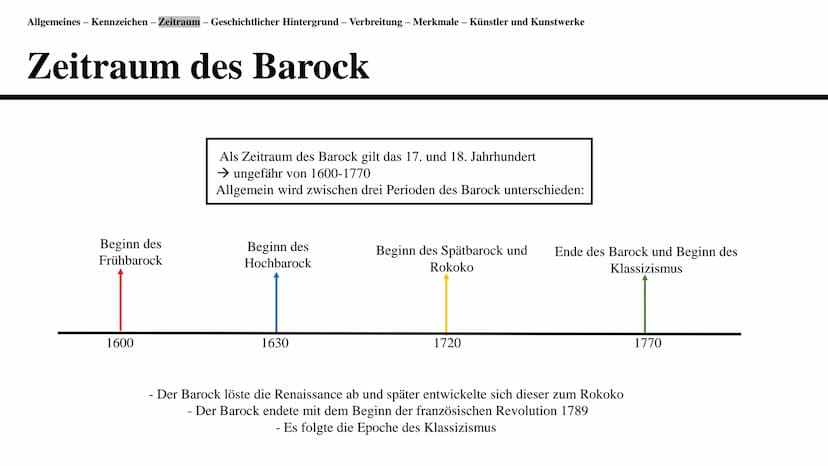 Barock
Eine Präsentation von Branda Afr
19 Gliederung
●
●
●
-
Definition der Renaissance und Allgemeines
Kennzeichen
Zeitraum
Verbreitung
Ge