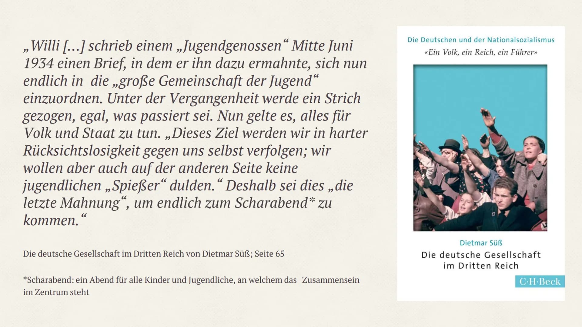 Die Hitlerjugend (HJ) Inhalt
1. Vorläufer
2. Entwicklung bis 1933
3. Die Hitlerjugend als Staatsjugend 1933 bis 1939
4. Was machte die HJ so