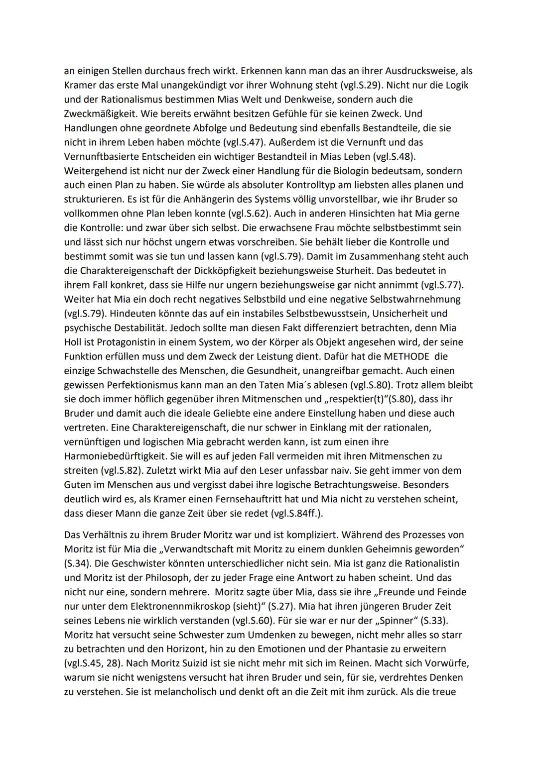 Charakterisierung
Corpus Delicti- Ein Prozess
Der Roman Corpus Delicti- ein Prozess, welcher von Juli Zeh geschrieben und im September
2010 