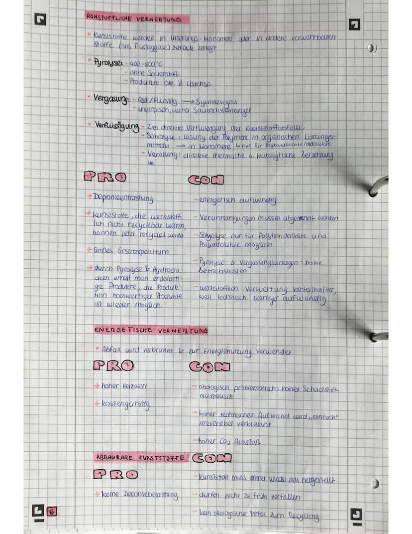 KUNSTSTOFFE
KUNSTSTOFF: Die Begriffe ,,Polymer & Kunststoff" werden mehr oder we-
niger synonym verwendet; kunststoff" betont aber "noch meh