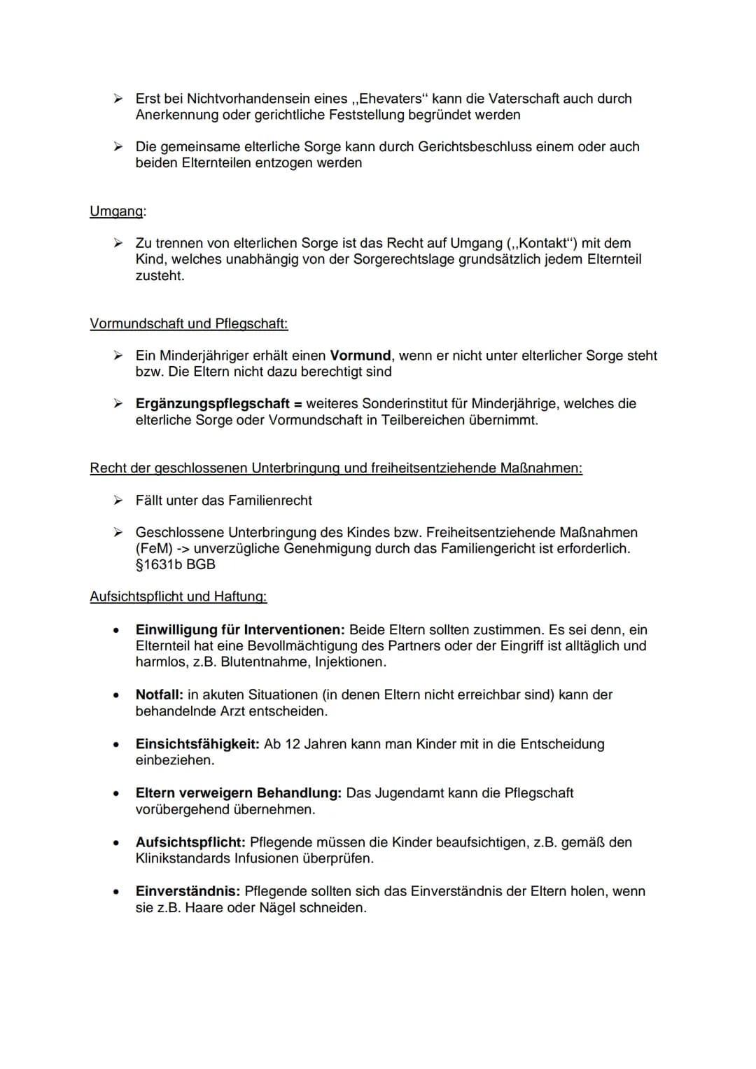 Definition Rechtskunde:
Grundlagen der Rechtskunde
Rechtskunde vermittelt den Inbegriff der Regeln, nach denen das Pflegepersonal sein
Verha