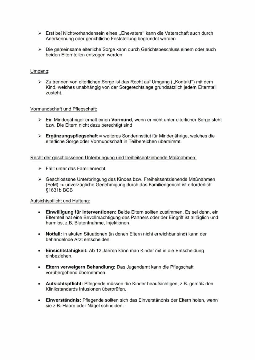 Definition Rechtskunde:
Grundlagen der Rechtskunde
Rechtskunde vermittelt den Inbegriff der Regeln, nach denen das Pflegepersonal sein
Verha