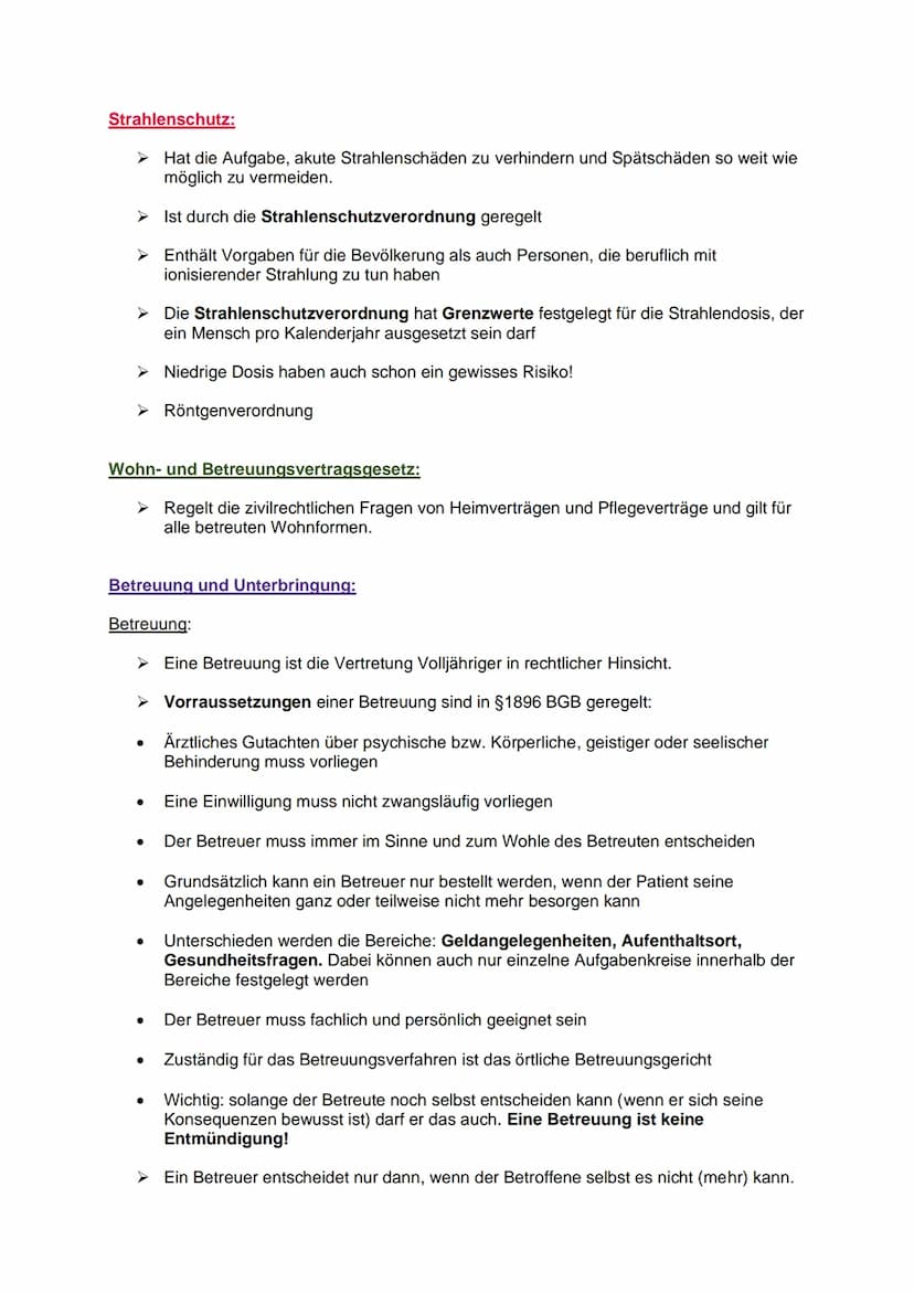 Definition Rechtskunde:
Grundlagen der Rechtskunde
Rechtskunde vermittelt den Inbegriff der Regeln, nach denen das Pflegepersonal sein
Verha