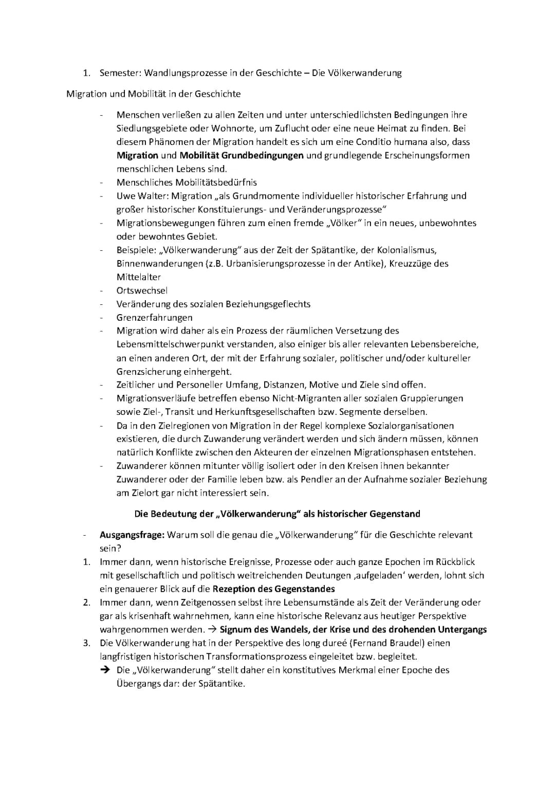 Völkerwanderung einfach erklärt: Karte, Germanen, Migration und Identität