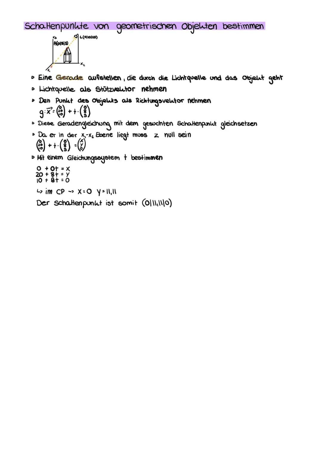 Parameterform einer Ebene
EXA+SU++.V
A ist der Stützvektor
▸ und sind die Spannvektoren
▸ Diese dürfen keine Vielfache, also nicht kollinear