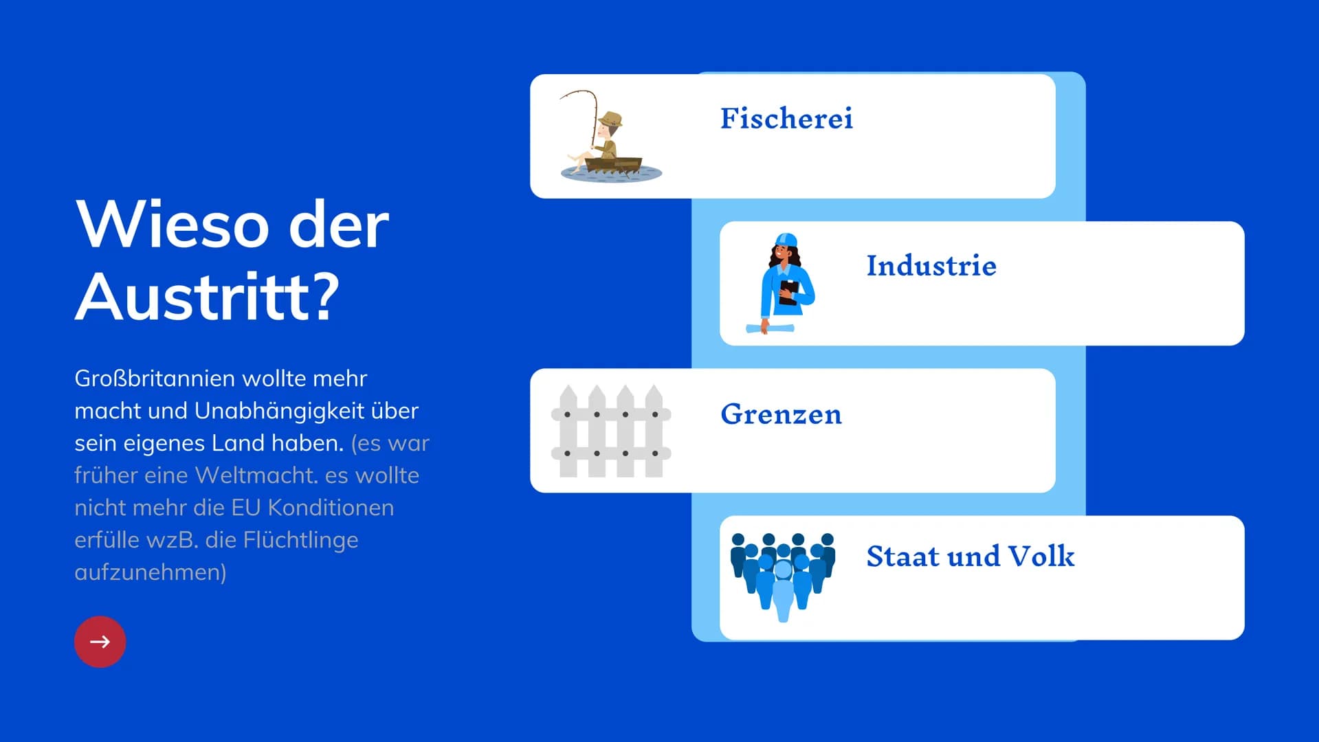 Brexit
Fluch oder Segen? Agenda
BREXIT - FLUCH ODER SEGEN?
Was ist der Brexit überhaupt?
- Der Verlauf des Brexit
-
Wieso der Austritt?
2 Ar