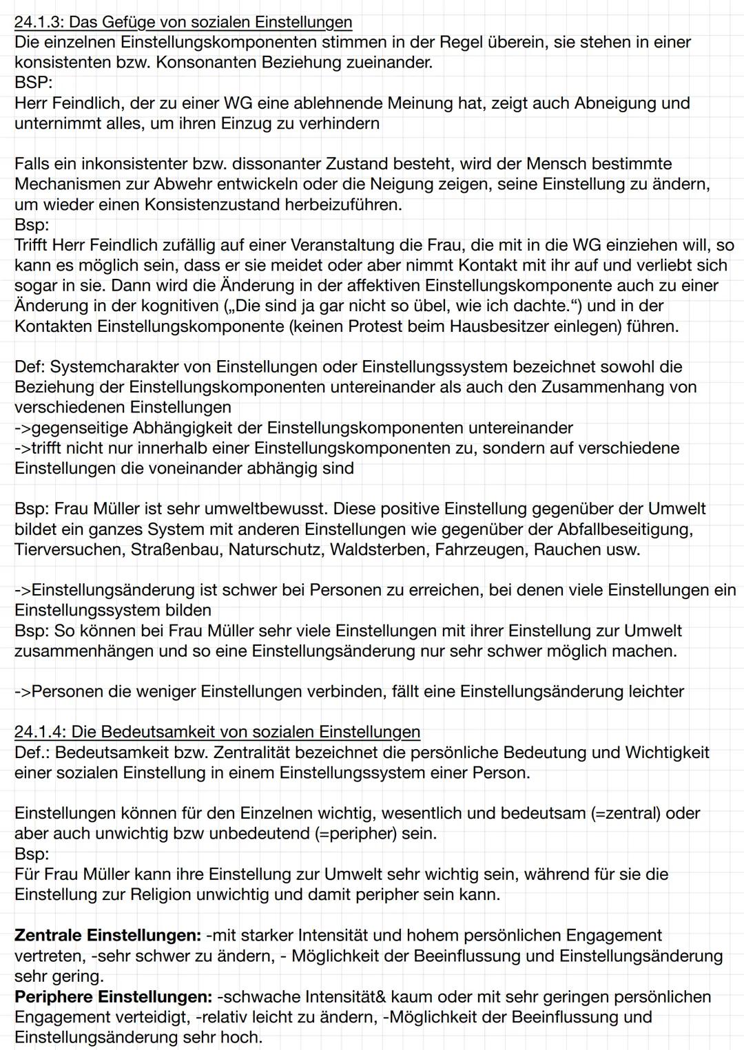 # 24: Soziale Einstellung und Einstellungsänderung
# 24.1: Merkmale von sozialen Einstellungen
## 24.1.1. Der Begriff,soziale Einstellung"
D