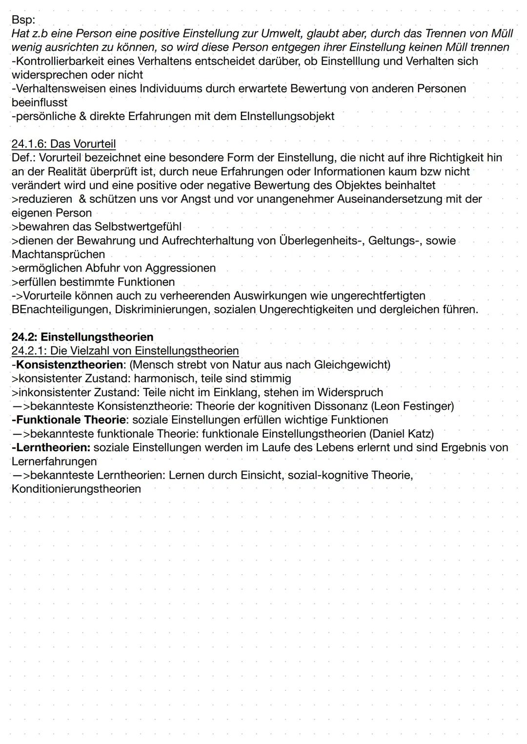 # 24: Soziale Einstellung und Einstellungsänderung
# 24.1: Merkmale von sozialen Einstellungen
## 24.1.1. Der Begriff,soziale Einstellung"
D