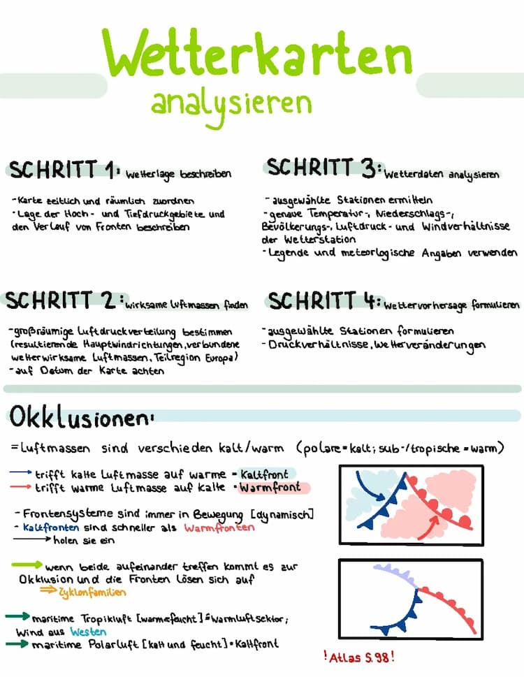 Know Analyse einer Wetterkarte  thumbnail