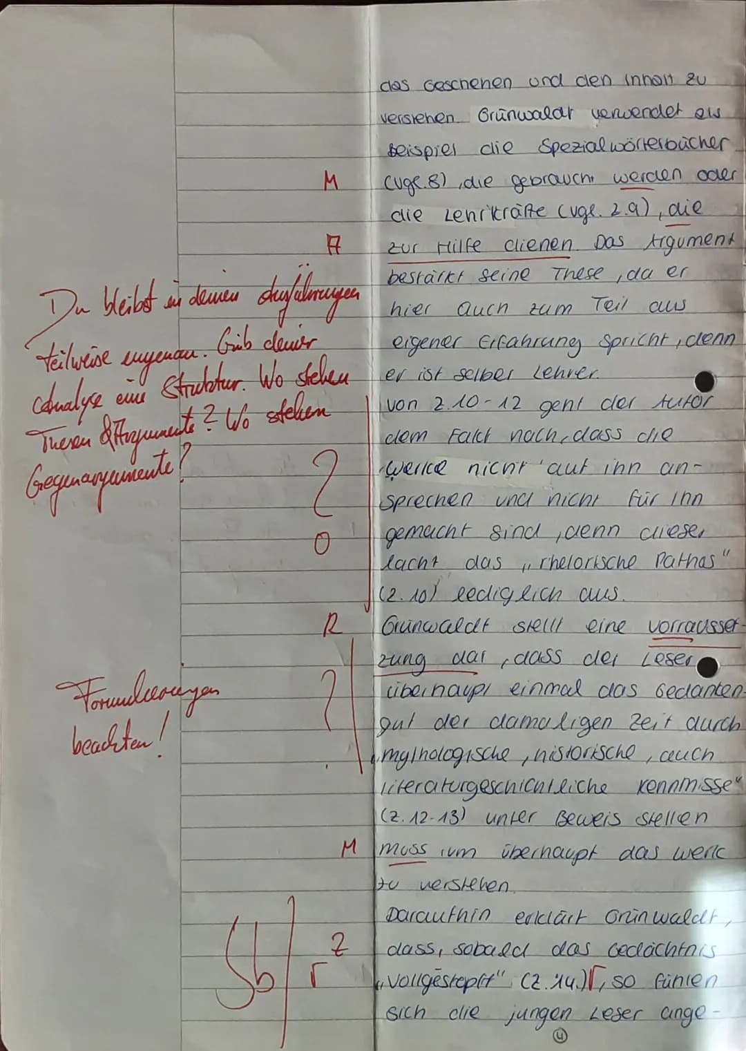 Deutsch LK Klausur nr. 2)
Der vorliegendle sachtext, Sindl Klas -
siker etwa nicht antiquiert?", verfasst
von Hans Joachim Grünwaldt und
ers