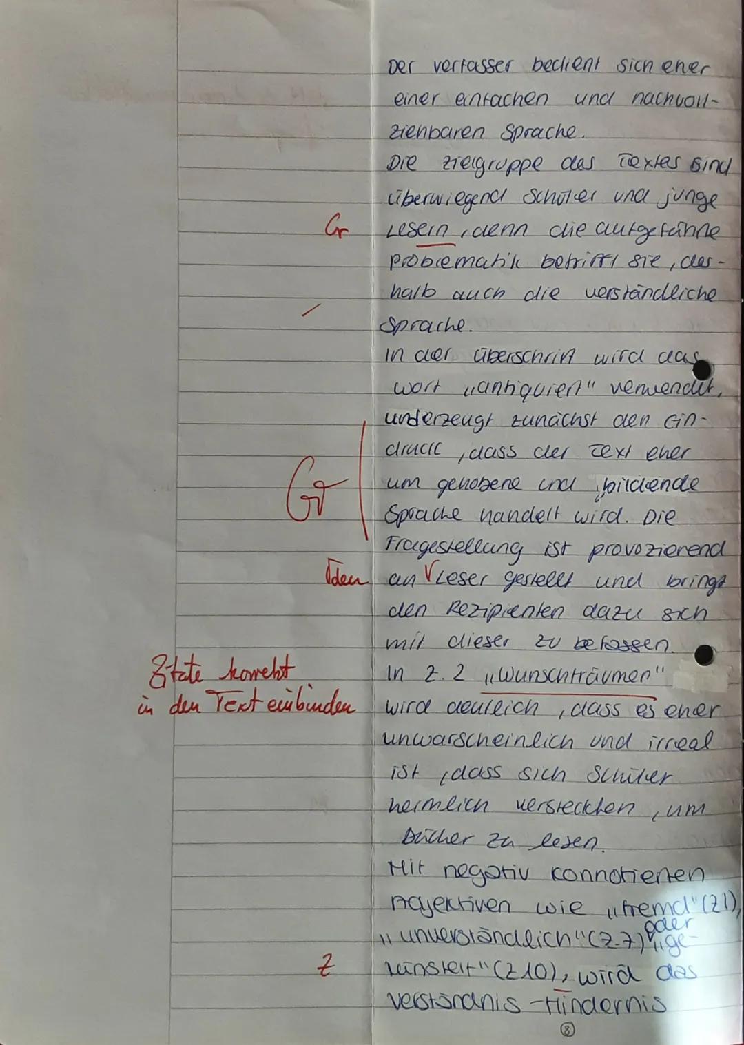 Deutsch LK Klausur nr. 2)
Der vorliegendle sachtext, Sindl Klas -
siker etwa nicht antiquiert?", verfasst
von Hans Joachim Grünwaldt und
ers