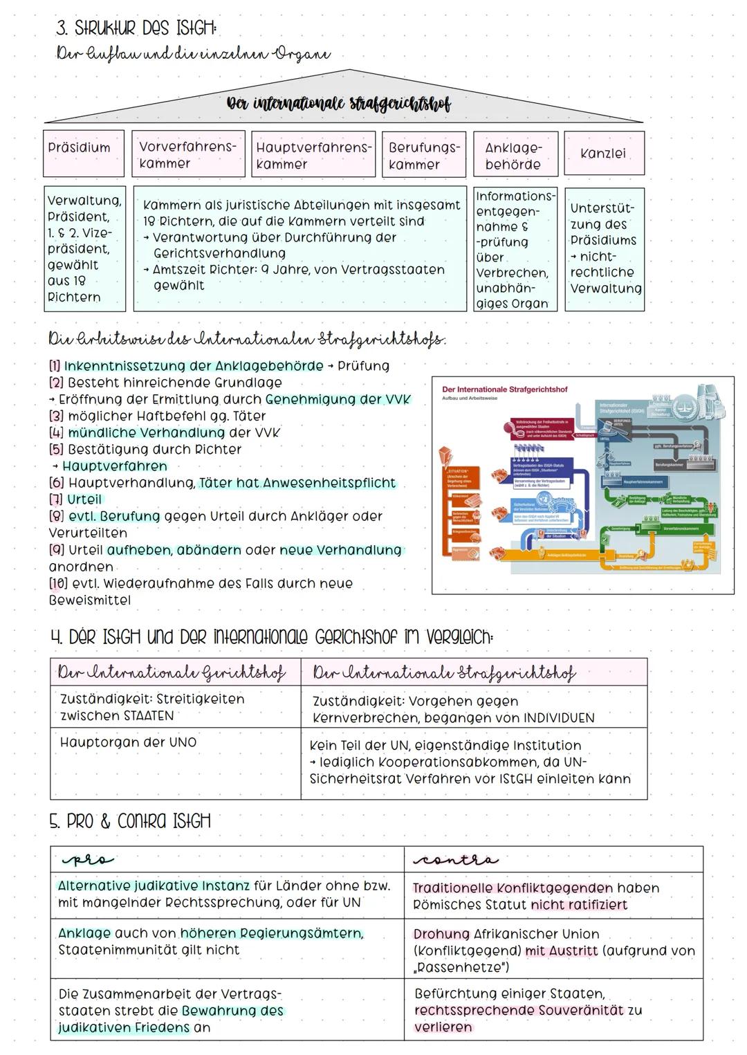 Der Internationale strafgerichtshof
1. Was ist DeR internationale Strafgerichtshof?
Im Allgemeinen:
» Bestrafung von Individuen
> ständiges 