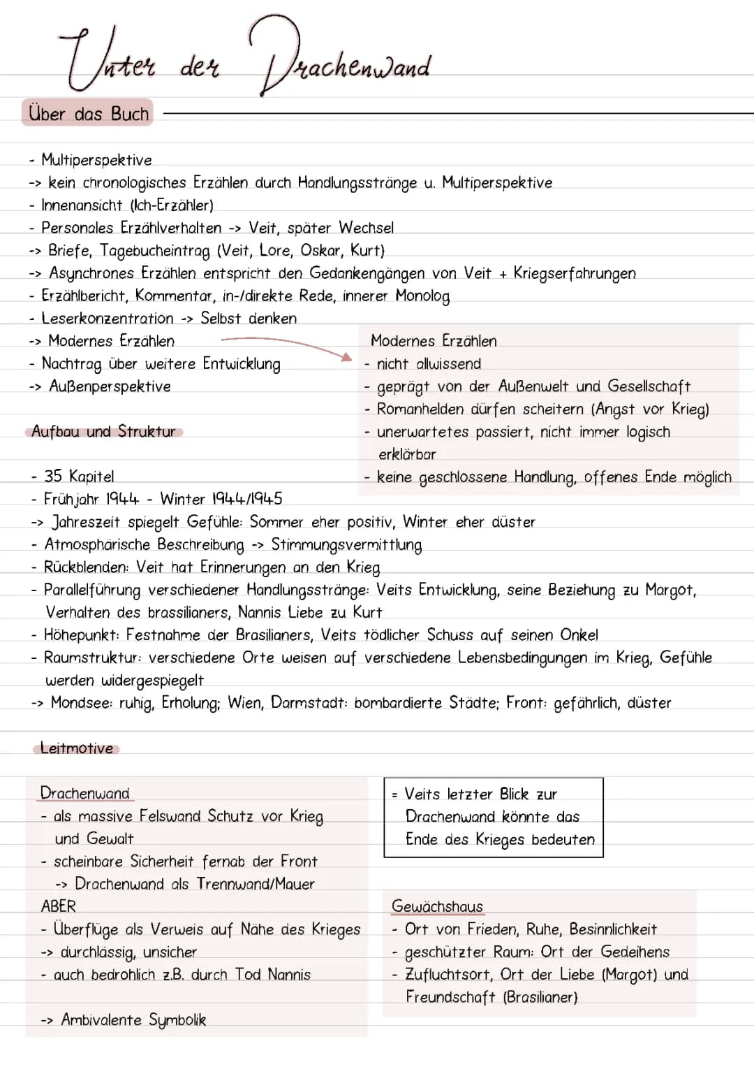 Unter der Drachenwand