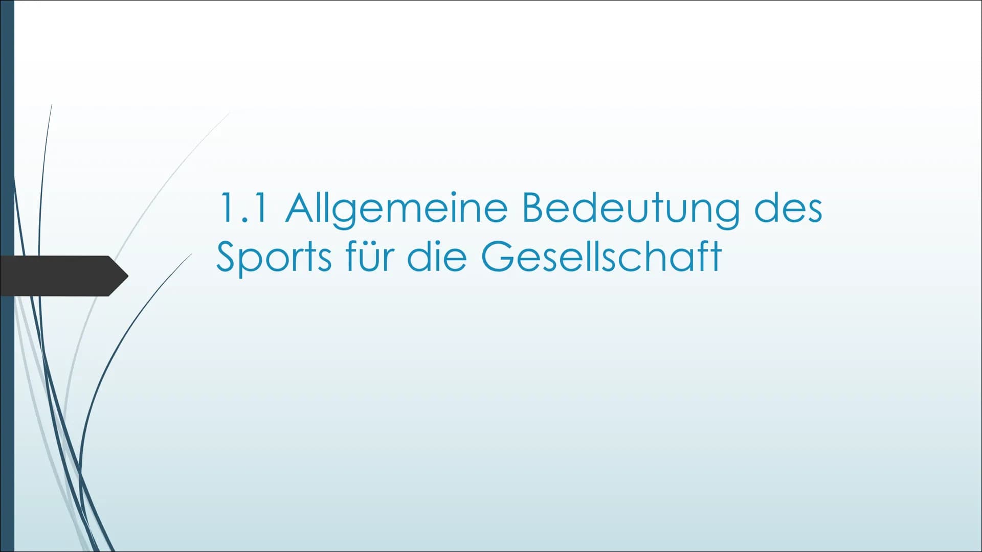 Sport und Gesellschaft
Leistungskurs Sport Bewegungswissenschaftliche und gesellschaftliche
Grundlagen Band III (S.131-148)
Präsentation von