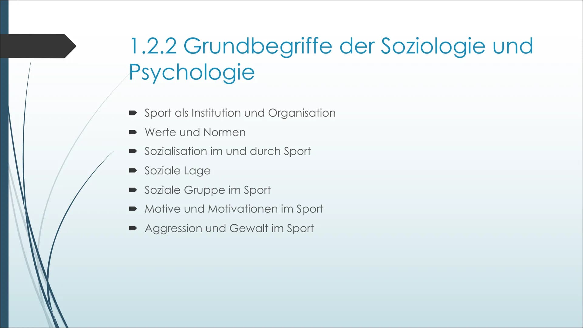 Sport und Gesellschaft
Leistungskurs Sport Bewegungswissenschaftliche und gesellschaftliche
Grundlagen Band III (S.131-148)
Präsentation von