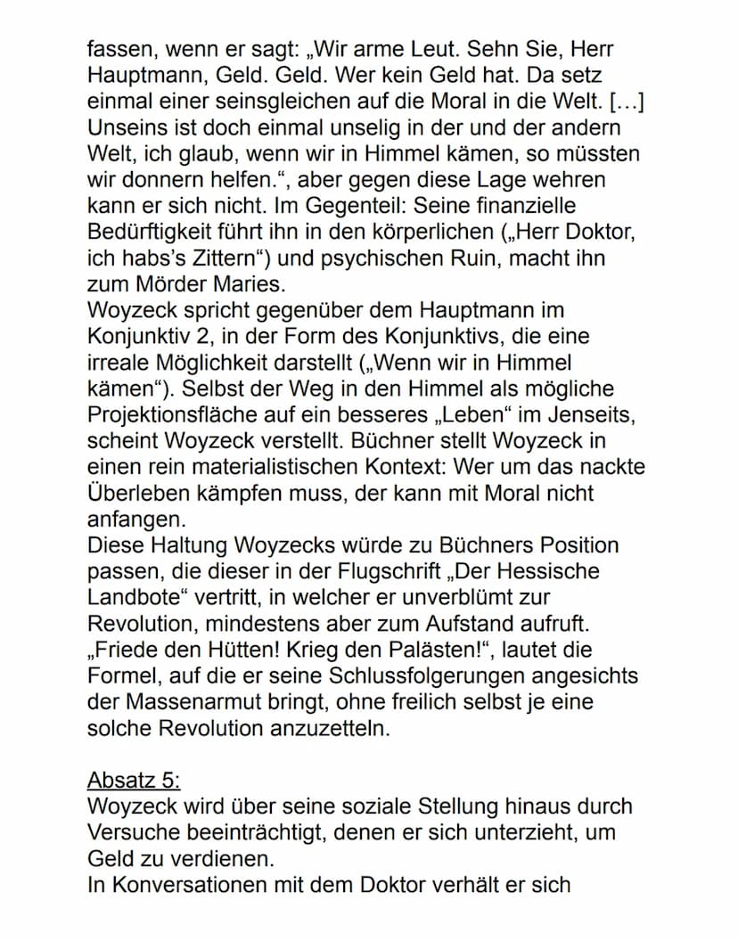 Deutsch Ag Charakterisierung 13.09.2022
Maik & Marie Woyzeck
Woyzeck, das Drama von Georg Büchner aus dem
Jahre 1879, besteht aus verschiede