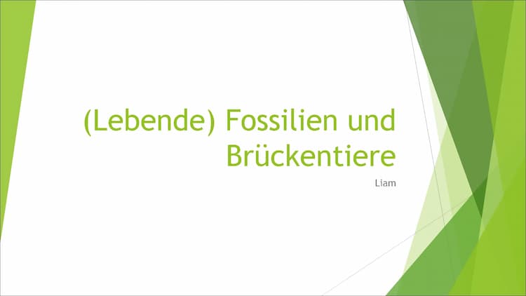 Know Lebende Fossilien und Brückentiere thumbnail