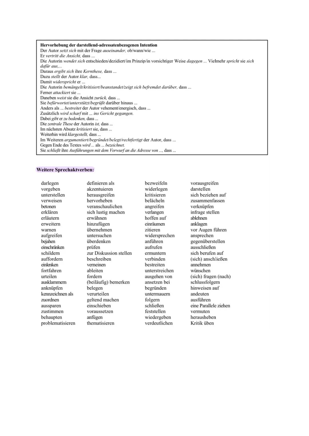 Lernzettel fur P3 - Deutsch
Sachtextanalyse
aufgabenbezogene Einleitung:
Autor, Titel, Quelle.
Thema, Intention
• Kontext →→ ggf. Rückgriff 
