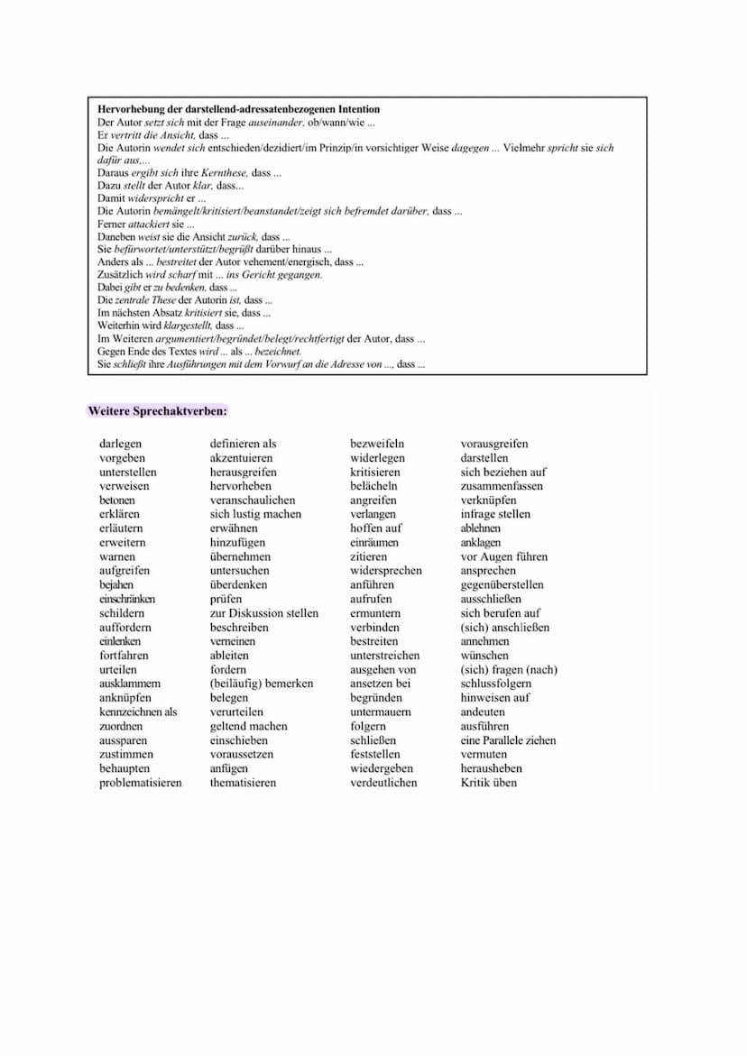 Lernzettel fur P3 - Deutsch
Sachtextanalyse
aufgabenbezogene Einleitung:
Autor, Titel, Quelle.
Thema, Intention
• Kontext →→ ggf. Rückgriff 