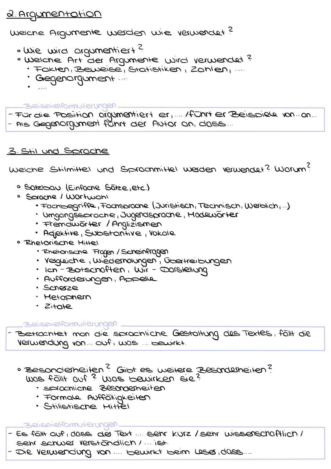 CHECKLISTE SACH TEXTANALYSE
Einleitung
wer? Was? wann? Wie?
• Titel
• Autor
Erscheinungsjahr / Erscheinungsort
Textart
-Zeitungsartikel / Na