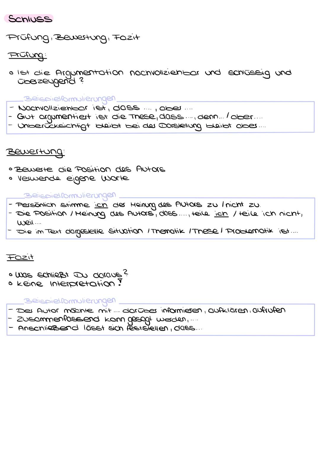 CHECKLISTE SACH TEXTANALYSE
Einleitung
wer? Was? wann? Wie?
• Titel
• Autor
Erscheinungsjahr / Erscheinungsort
Textart
-Zeitungsartikel / Na