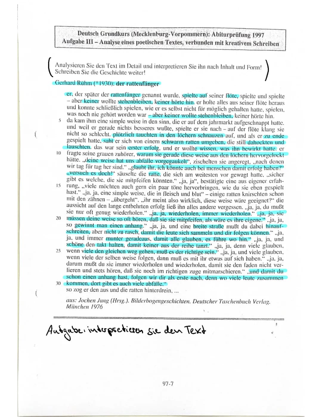Deutsch-Abitur Aufgaben, Lösungen und Tipps für Bayern 2023
