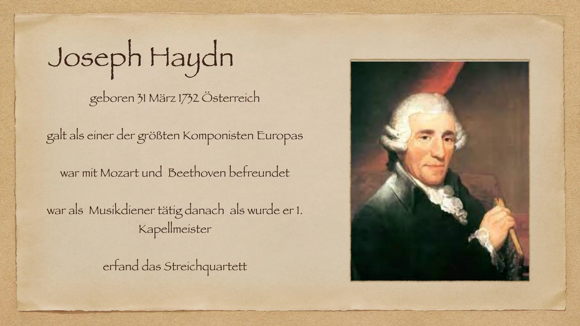 Klassik Gliederung

• Definition/Bedeutung

◆ Merkmale

• Klassik-Epochen

• Die bedeutendsten Komponisten der Klassik

• Wichtigsten Gattun